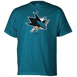 NHL Men's San Jose Sharks Primary Logo T-Shirt