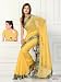 Designer Fancy Border Georgette Saree with Sequence & Resham Work