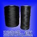 500lb x 500ft -BLACK- Braided Dacron Kite Line (waxed)