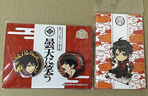 DONTEN ni WARAU Limited Badge SetA Kumou Tenka Poti bag Kumou Soramaru Set