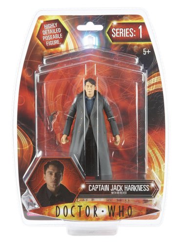 Dr Who 5'' Figure Captain Jack Harkness With Revolver Series 1