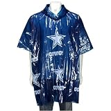 Dallas Cowboys Navy Blue Short Sleeve Poncho