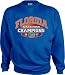 Florida Gators 2007 NCAA Basketball National Champions Blue Big Time Crewneck Sweatshirt