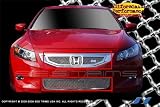 2008 2009 2010 Honda Accord 2dr SES 304 Stainless Chrome Mesh Upper And Lower Grille Grill