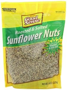 Good Sense Sunflower Nuts,  Roasted Salted, 8-Ounce (Pack of 12)