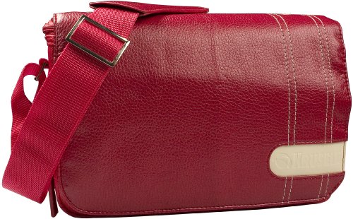 Krusell Gaia Leder Etui f&uuml;r Canon EOS 1100D SLR-Kamera rot