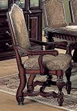 Home Elegance 1360A Carlsbad Collection Arm Chair Pack of 2