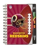 Washington Redskins Deluxe Hardcover, 5 x 7 Inches Notebook and Pen Set, Team Colors (12024-QVC)