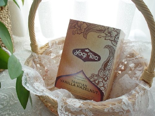 YOGI TEA ヨギティー バニラ＆ヘーゼルナッツ 有機ハーブティー