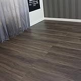 置くだけ簡単 木目調フロアタイル/OKUDAKE プレミアムソフト/6帖用セット/■バーント/Z3K