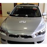 Sunroof Wind Deflector for MITSUBISHI LANCER 2008 2009 2010 2011 CLIP-ON by Benevento