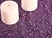 Satin Royal Purple Crepe Table Runner for Home Decor, Halloween Tables, Wedding Tables & Purple Lovers - 72
