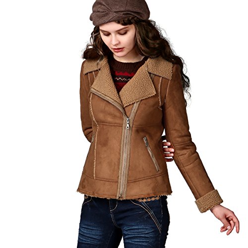 (アートカー)Artka オリジナルデザイン レディーズフェイクムートンショートコート WA10147D