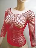 Plus Size Lingerie Mesh T Shirt XL-2X-3X One Size