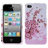 GTMax Spring Flower Snap On Hard Cover Case for AT&T Apple iPhone 4S / 4GS / 4G / 4 Generation