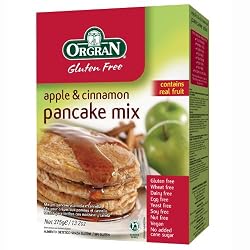 OrgraN Apple & Cinnamon Pancake Mix, 13.2-Ounce Boxes (Pack of 8)