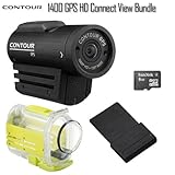 Contour 1400 GPS Full HD Helmet Camera + Contour Connect View 4000 Bluetoot ....
