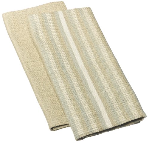 Childrens Toyshop  Kitchen & Housewares : DII Light Green Organic Dishtowel, Set of 2