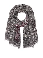 Marc by Marc Jacobs Bufanda Sequin Silk Wool (Gris / Negro)