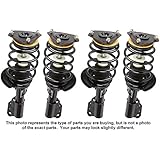 Complete Set New Front & Rear Left & Right Strut Shock Spring For Nissan Maxima - BuyAutoParts 75-800344C New
