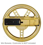Wii Racing Wheel - Gold