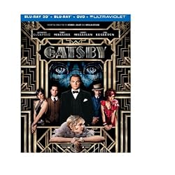 The Great Gatsby  (Blu-ray 3D + Blu-ray + DVD + UltraViolet Combo Pack)