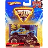Backwards Bob - Hot Wheels Monster Jam Flag Series #47 1:64 Scale Truck (Small Version) by Monster Jam