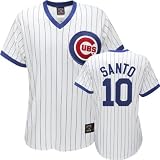 Ron Santo Chicago Cubs Cooperstown Throwback Pinstripe Jersey