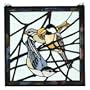 Meyda Tiffany 18 Inch W X 18 Inch H Early Morning Visitors