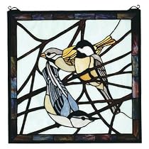 Meyda Tiffany 18 Inch W X 18 Inch H Early Morning Visitors