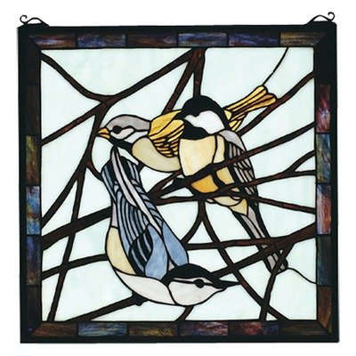 Meyda Tiffany 18 Inch W X 18 Inch H Early Morning Visitors