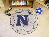 Navy Naval Academy US Soccer Ball Floor Rug Mat