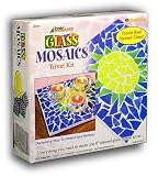 Stained Glass Mosaics Trivet Kit, Easy as Glue, Grout & Clean!
