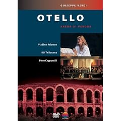 【クリックで詳細表示】Amazon.co.jp ｜ ヴェルディ 歌劇《オテロ》全曲 [DVD] DVD・ブルーレイ - ウラジーミル・アトラントフ， キリ・テ・カナワ， アレーナ・ディ・ヴェローナ管弦楽団・合唱団
