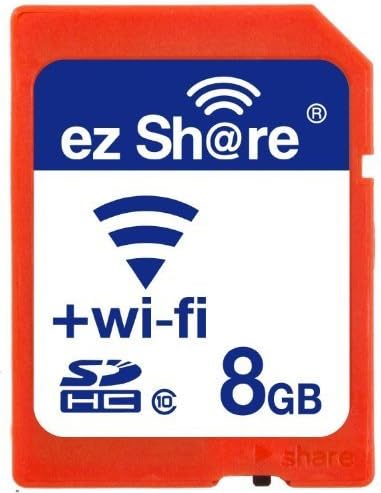 Wifi Sd Memory Card 8GB Class 10 New New IncR 2nd Generation Ez Share by New New Inc
