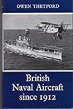 British naval aircraft since 1912