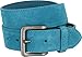 Square or Oval Antique Buckle Casual Jean Suede Leather Belt 1-1/2