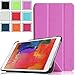 Pellem 2014SCPU Samsung Galaxy Tab Pro 8.4 Case - Ultra Slim Lightweight SmartCover Stand Case for SM-T320 / T321 / T325 Samsung Galaxy Tab Pro 8.4 Inchs Tablet (With Smart Cover Auto Wake/Sleep), Purple