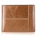 Mens Wallet RFID Genuine Leather Bifold Wallets For Men, ID Window 16 Card Holders Gift Box