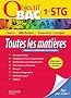 Objectif Bac - Toutes les mati�res 1re STG