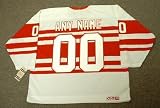 DETROIT RED WINGS 1940's CCM Vintage Throwback Home NHL Hockey Jersey Customized with Any Name & Number(s)