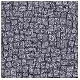 ArtScape 8' OS Siilver Mosaic Pool Table Cloth