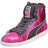 「[プーマ] PUMA ファースト ラウンド サテン BG 350462 01 (ベリー ベリー/ダーク シャドウ/ホワイト/23)」の画像