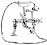 Beaumont Luxury Cranked Bath Shower Mixer Tap