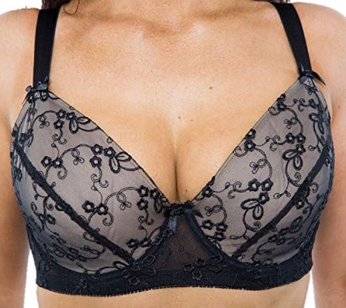 Ladies underwired padded bra 34 36 38 40 42 44 46 D DD E F G H J LG150 (46g)