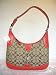 COACH Hamptons Signature #13069 Large Hobo HandBag Coral