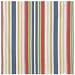 Durable Flat Weave 100% Cotton Colorful Blue and White Striped Tablecloth 54x90 Inches