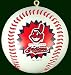 Cleveland INDIANS MLB Baseball Shaped Christmas ORNAMENT New Gift