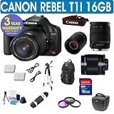 Canon Rebel T1i + Sigma 18-200mm OS Lens + 500mm Mirror Lens
