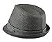 Hatter Big size Mens Classic Fedora Short Brim Trilby Hat XL(60cm), XXL(62cm)